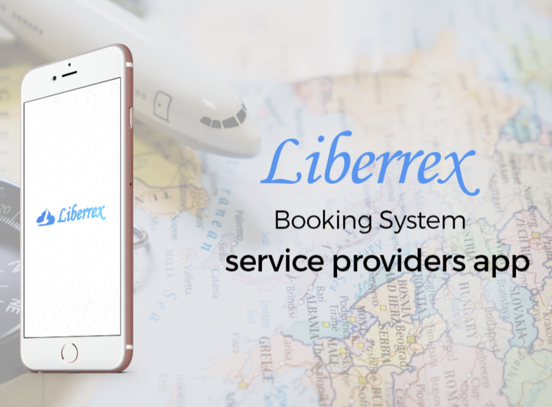 A general queue managing system that allows services to be booked remotely.