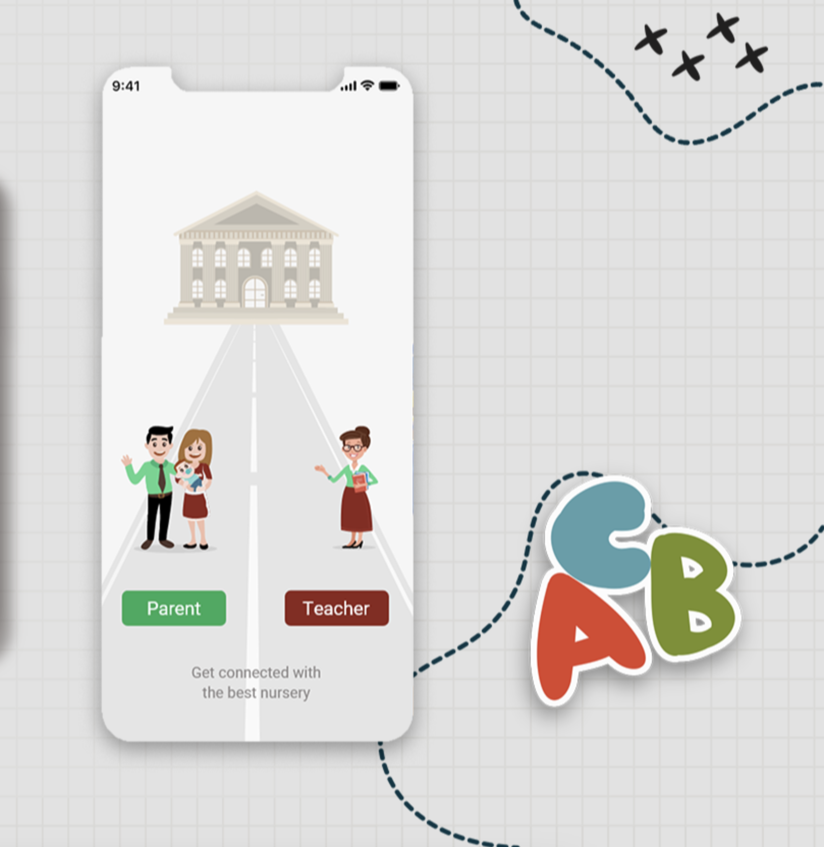 Kindergarten information managing app