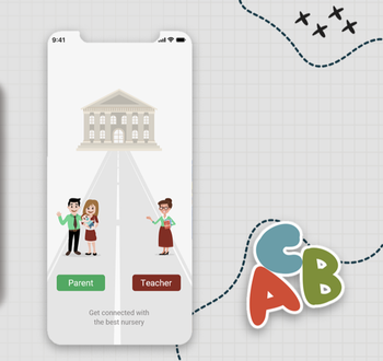 Kindergarten information managing app